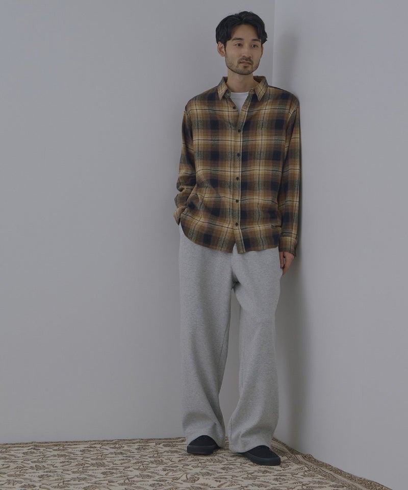 NAVY フランネルチェックシャツ メンズ商品画像-26