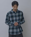 NAVY フランネルチェックシャツ メンズ商品サムネイル-27