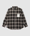 NAVY フランネルチェックシャツ メンズ商品サムネイル-33