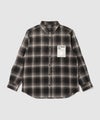 NAVY フランネルチェックシャツ メンズ商品サムネイル-36