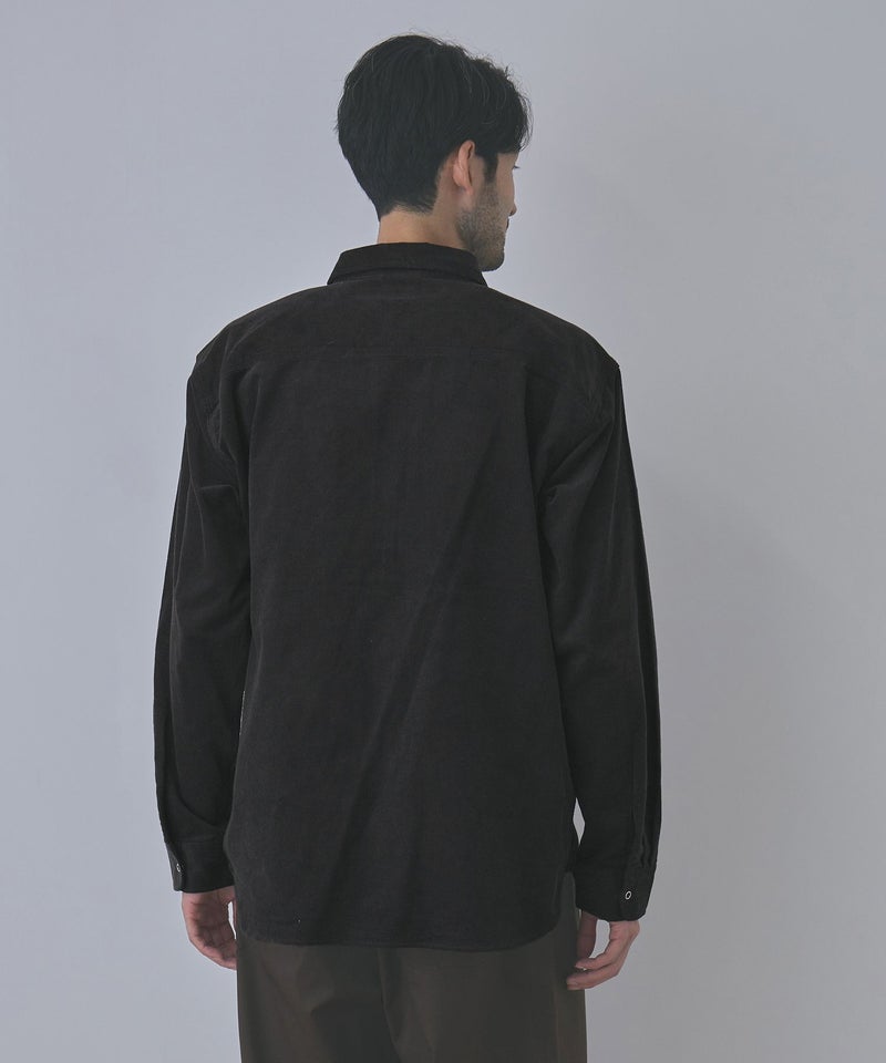 GENUINE Dickies  ワンポイントロゴ刺しゅう コーデュロイシャツ メンズ商品画像-6