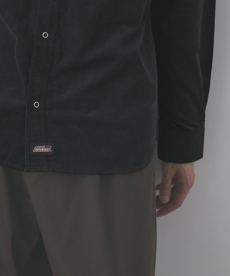 GENUINE Dickies ワンポイントロゴ刺しゅう コーデュロイシャツ メンズ商品画像-8