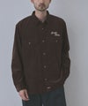 GENUINE Dickies ワンポイントロゴ刺しゅう コーデュロイシャツ メンズ商品サムネイル-14