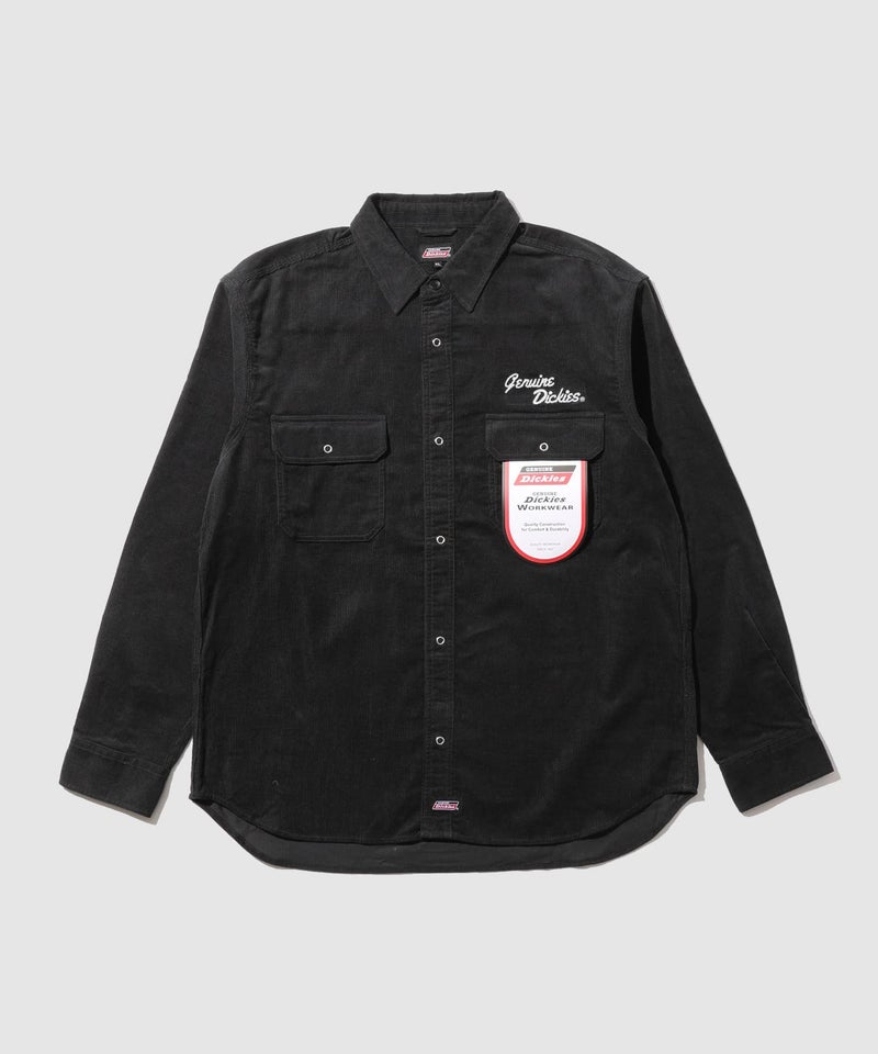 GENUINE Dickies ワンポイントロゴ刺しゅう コーデュロイシャツ メンズ商品画像-17