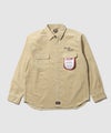 GENUINE Dickies ワンポイントロゴ刺しゅう コーデュロイシャツ メンズ商品サムネイル-18