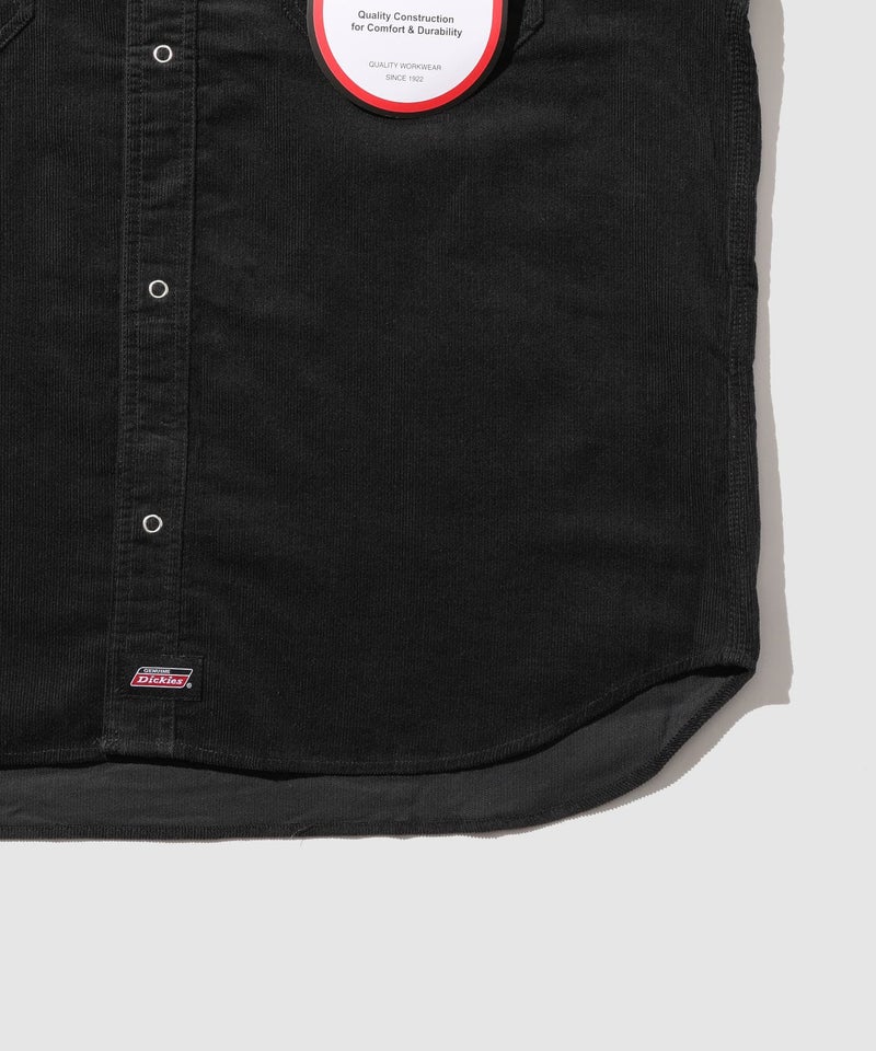 GENUINE Dickies ワンポイントロゴ刺しゅう コーデュロイシャツ メンズ商品画像-22