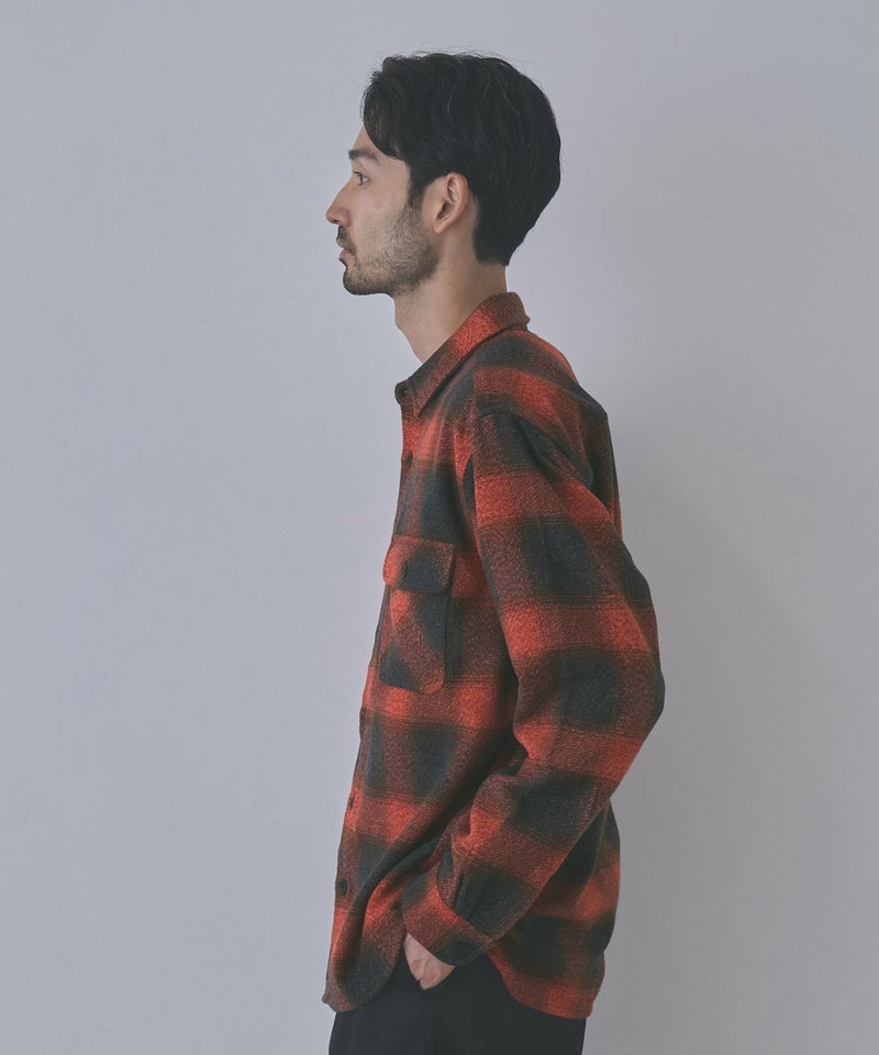 GENUINE Dickies モールツイルチェックシャツ メンズ商品画像-4