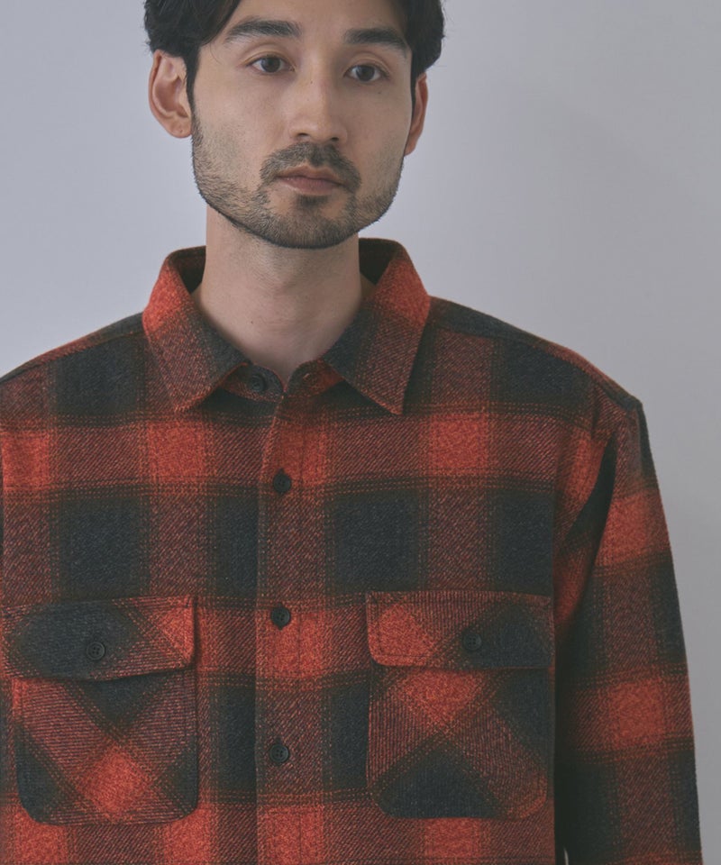 GENUINE Dickies モールツイルチェックシャツ メンズ商品画像-6