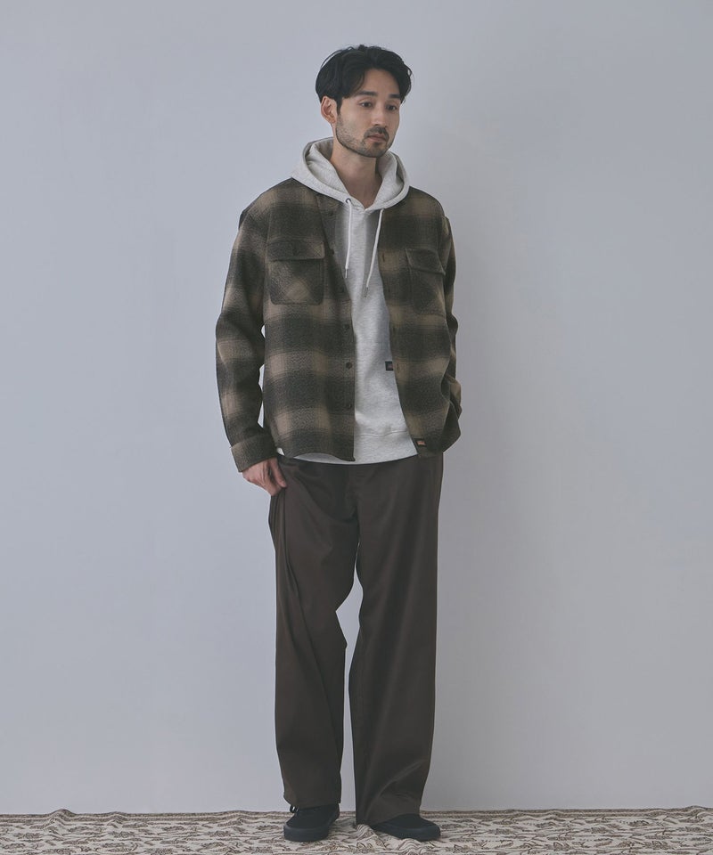 GENUINE Dickies モールツイルチェックシャツ メンズ商品画像-10