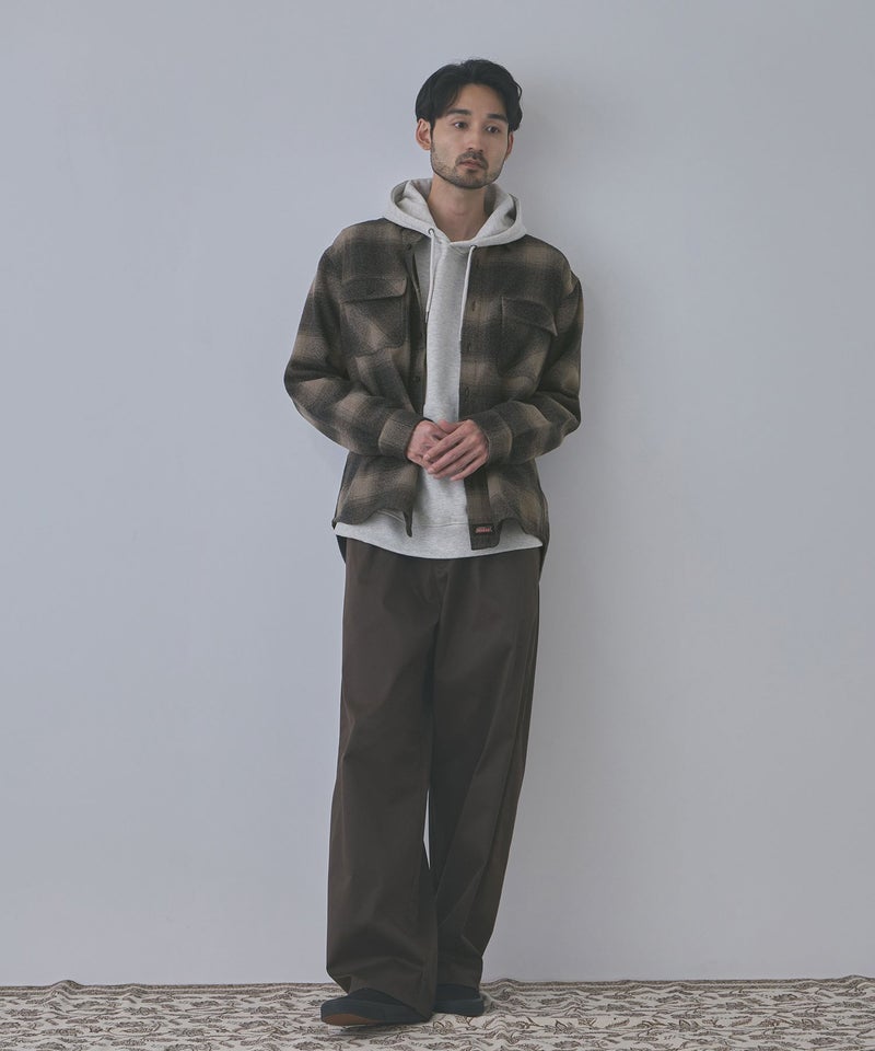 GENUINE Dickies モールツイルチェックシャツ メンズ商品画像-11