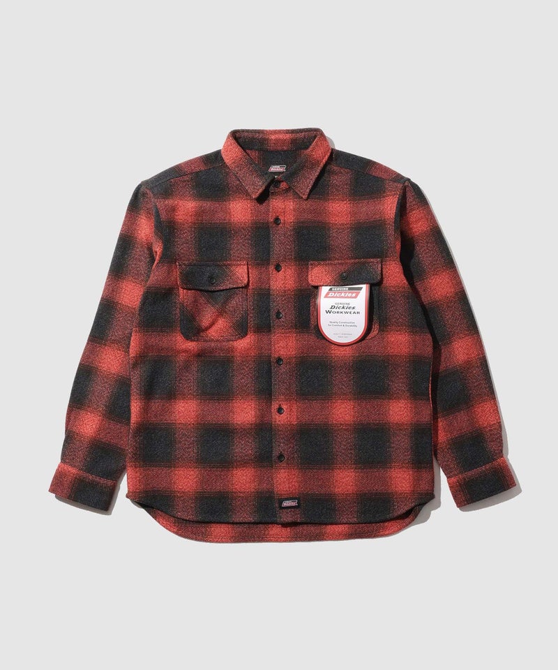 GENUINE Dickies モールツイルチェックシャツ メンズ商品画像-12