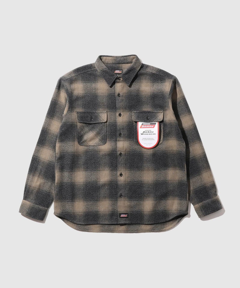 GENUINE Dickies モールツイルチェックシャツ メンズ商品画像-13