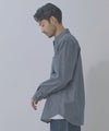 NAVY フランネルボタンダウンシャツ 無地 メンズ商品サムネイル-5