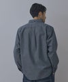 NAVY フランネルボタンダウンシャツ 無地 メンズ商品サムネイル-6