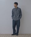 NAVY フランネルボタンダウンシャツ 無地 メンズ商品サムネイル-9