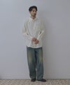NAVY フランネルボタンダウンシャツ 無地 メンズ商品サムネイル-12