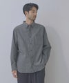 NAVY フランネルボタンダウンシャツ 無地 メンズ商品サムネイル-14