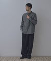 NAVY  フランネルボタンダウンシャツ 無地 メンズ商品サムネイル-15
