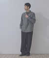 NAVY  フランネルボタンダウンシャツ 無地 メンズ商品サムネイル-15