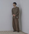 NAVY ソフトフランネルバンドカラーシャツ 無地 メンズ商品サムネイル-11