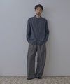 NAVY ソフトフランネルバンドカラーシャツ 無地 メンズ商品サムネイル-17