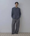NAVY ソフトフランネルバンドカラーシャツ 無地 メンズ商品サムネイル-17