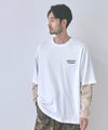 GENUINE Dickies 刺しゅう フェイクレイヤード長袖Tシャツ メンズ