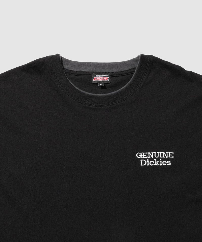 GENUINE Dickies 刺しゅう フェイクレイヤード長袖Tシャツ メンズ商品画像-18