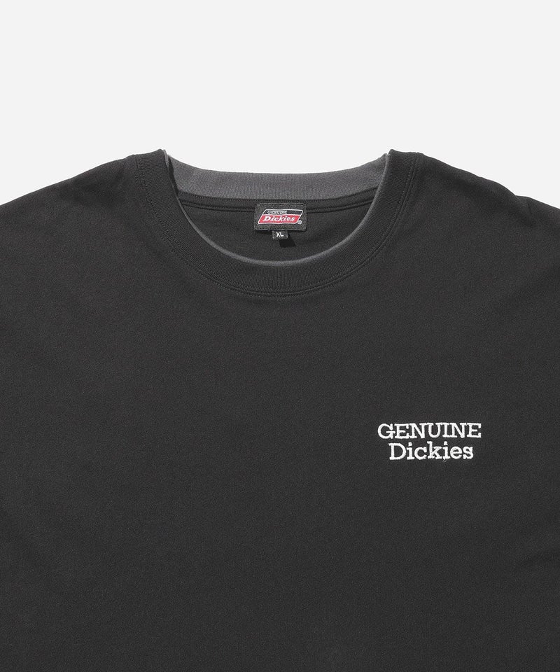 GENUINE Dickies 刺しゅう フェイクレイヤード長袖Tシャツ メンズ商品画像-18
