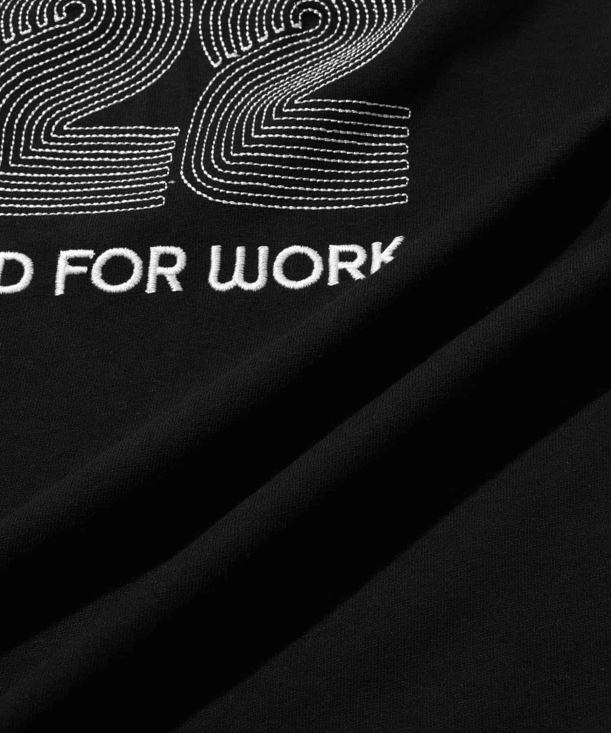 GENUINE Dickies 刺しゅう フェイクレイヤード長袖Tシャツ メンｖ