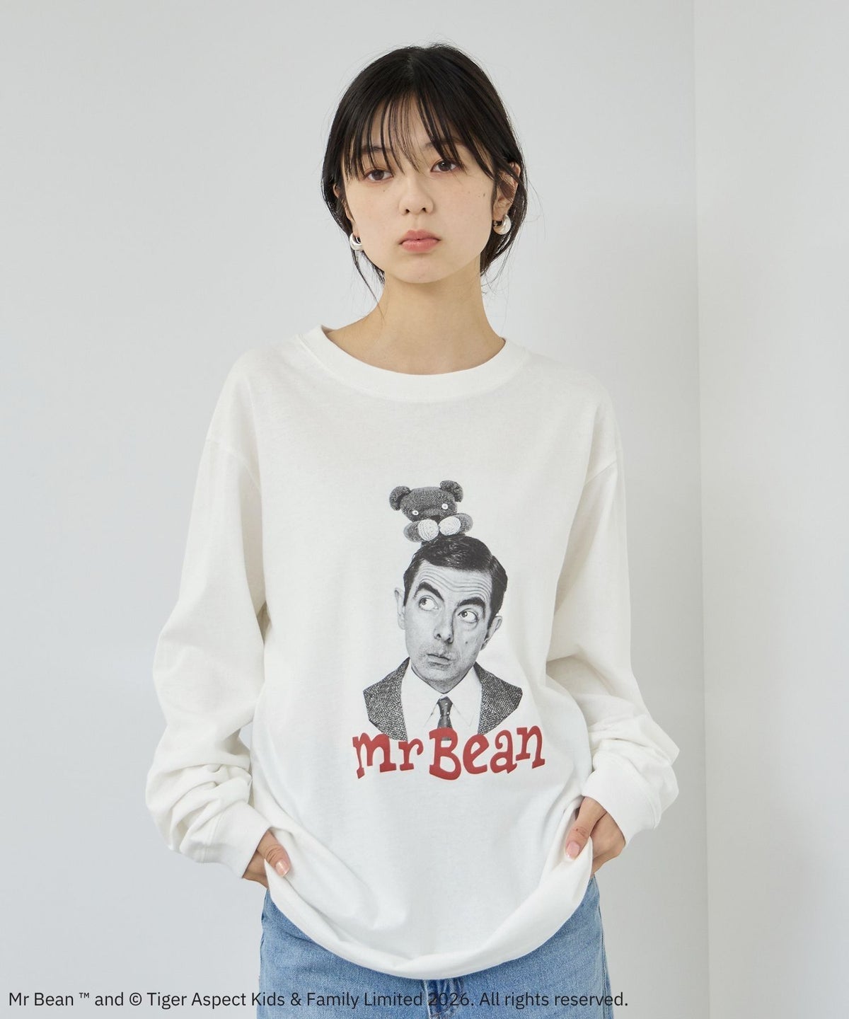 GOOD ROCK SPEED MOVIEグラフィック ヴィンテージライク長袖Tシャツ メンズ