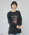GOOD ROCK SPEED MOVIEグラフィック ヴィンテージライク長袖Tシャツ メンズ商品サムネイル-5