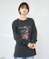 GOOD ROCK SPEED MOVIEグラフィック ヴィンテージライク長袖Tシャツ メンズ