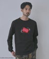 GOOD ROCK SPEED MOVIEグラフィック ヴィンテージライク長袖Tシャツ メンズ商品サムネイル-6