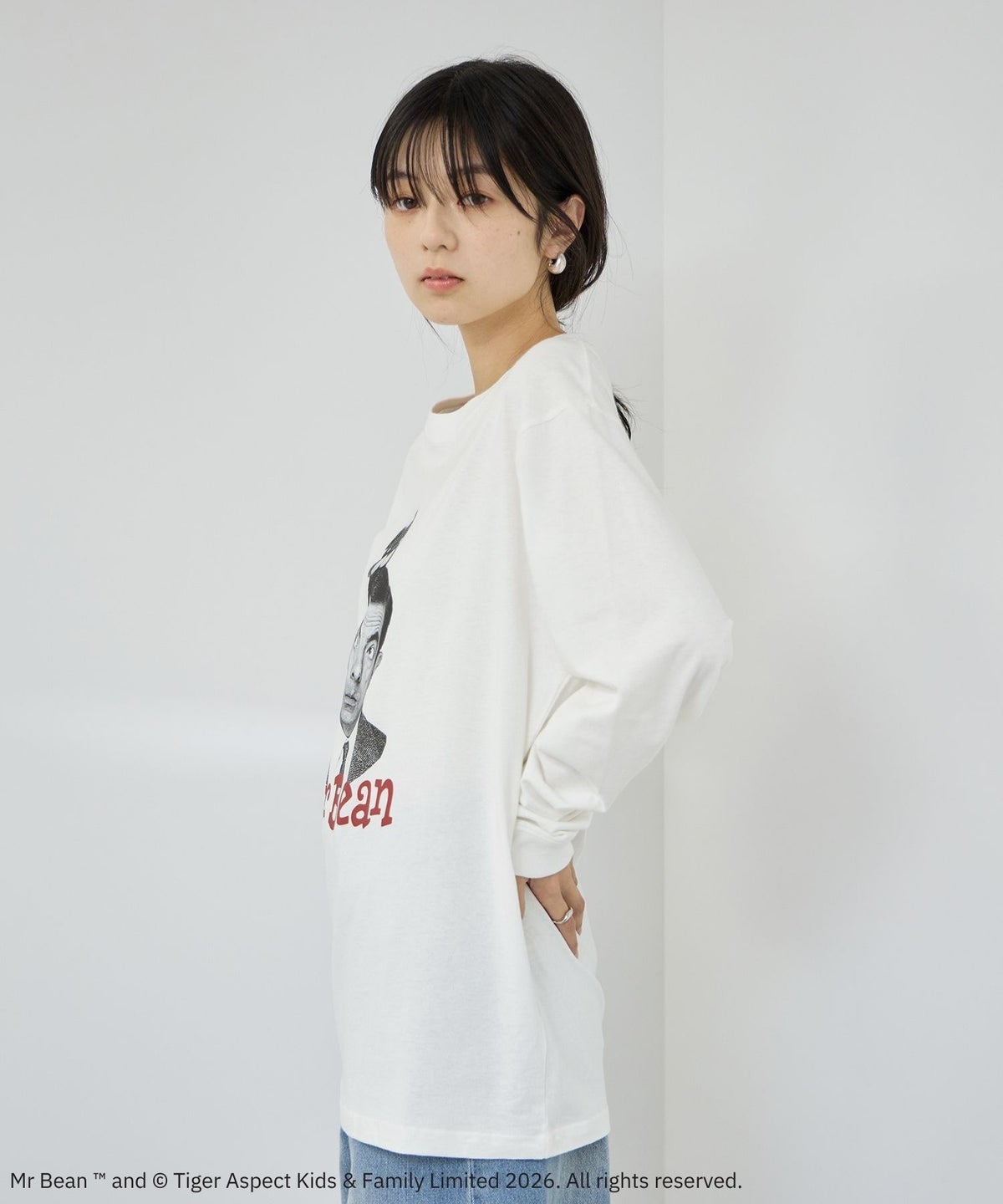 GOOD ROCK SPEED MOVIEグラフィック ヴィンテージライク長袖Tシャツ メンズ
