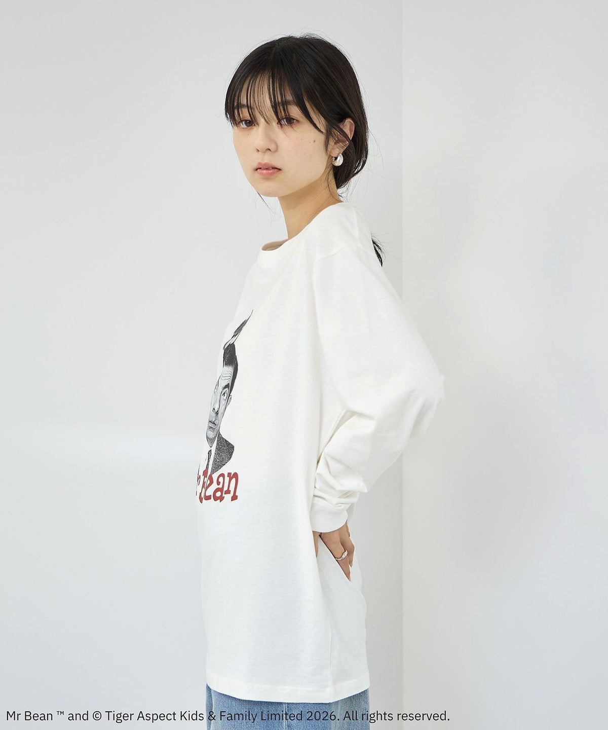 GOOD ROCK SPEED MOVIEグラフィック ヴィンテージライク長袖Tシャツ メンズ