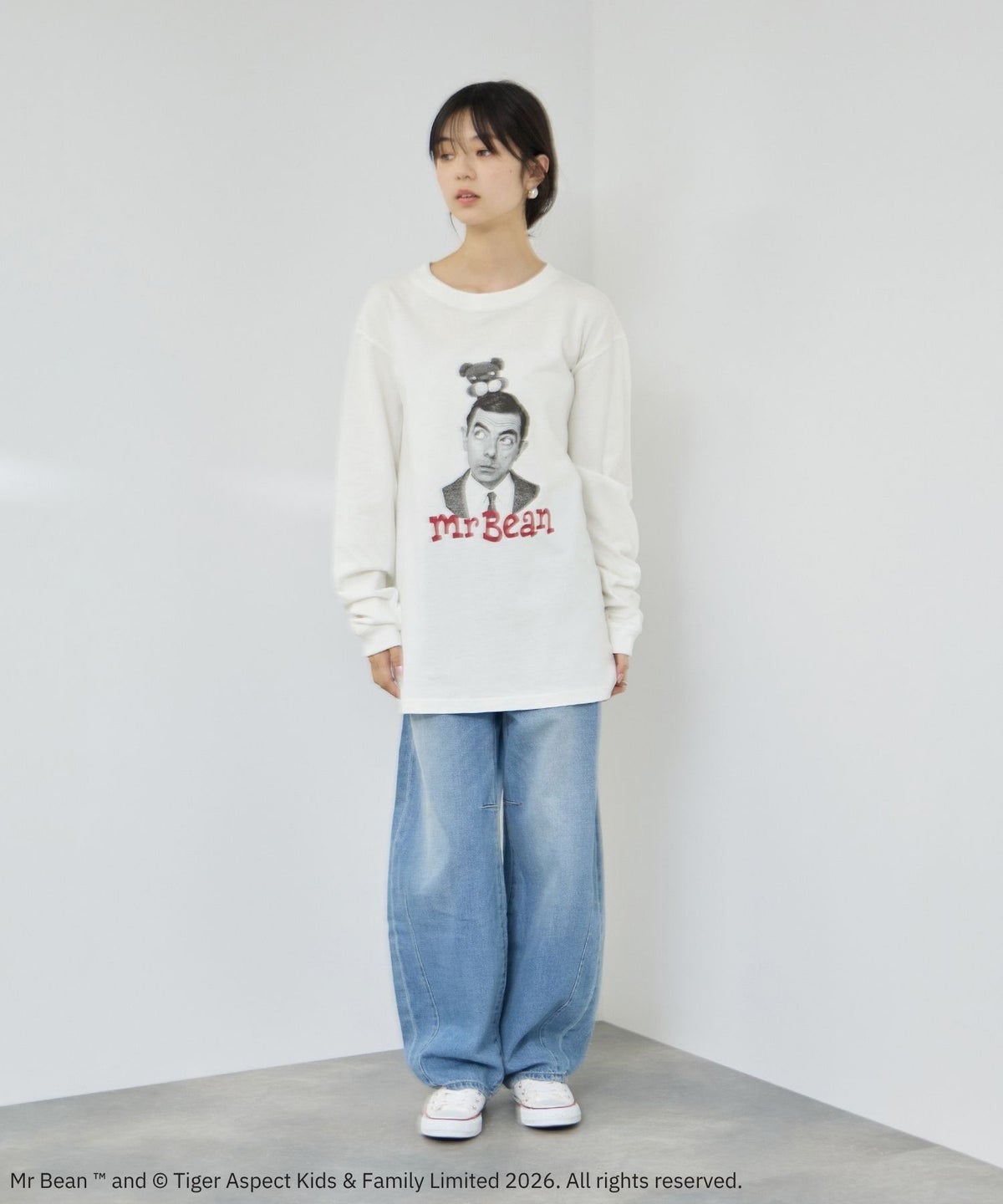 GOOD ROCK SPEED MOVIEグラフィック ヴィンテージライク長袖Tシャツ メンズ