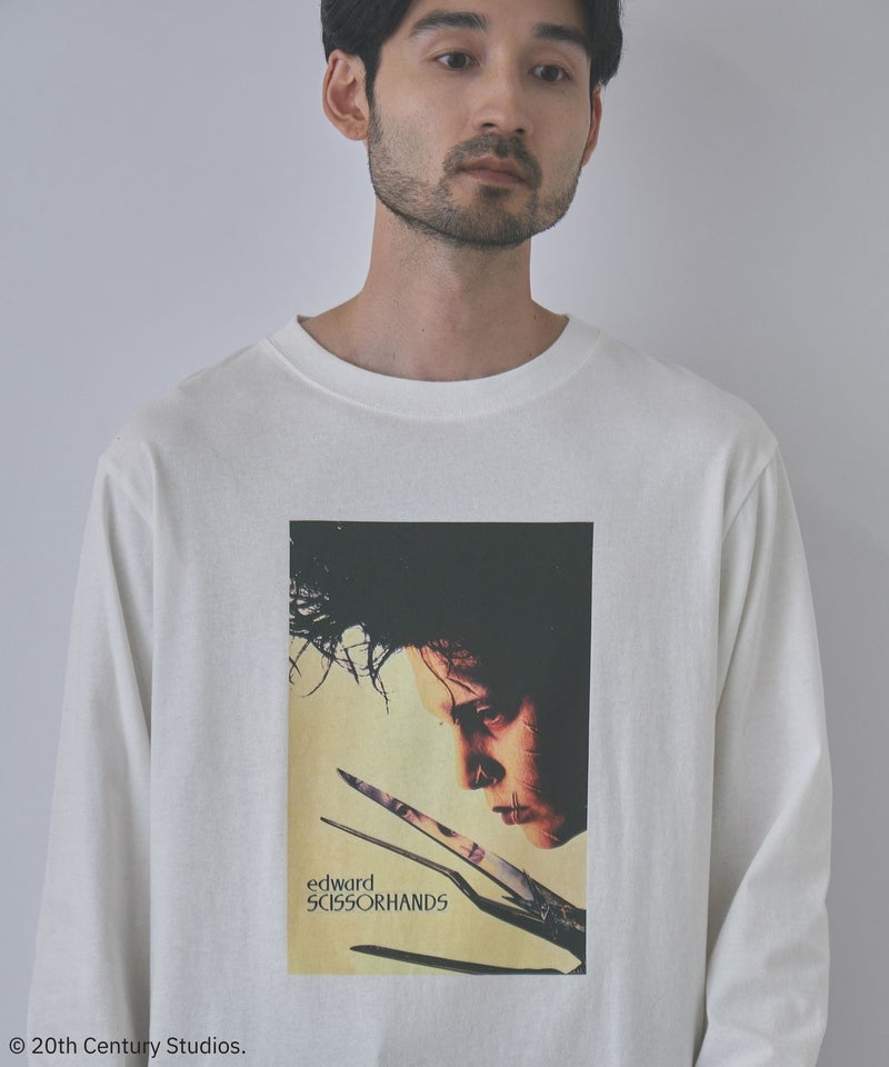 GOOD ROCK SPEED MOVIEグラフィック ヴィンテージライク長袖Tシャツ メンズ商品画像-23