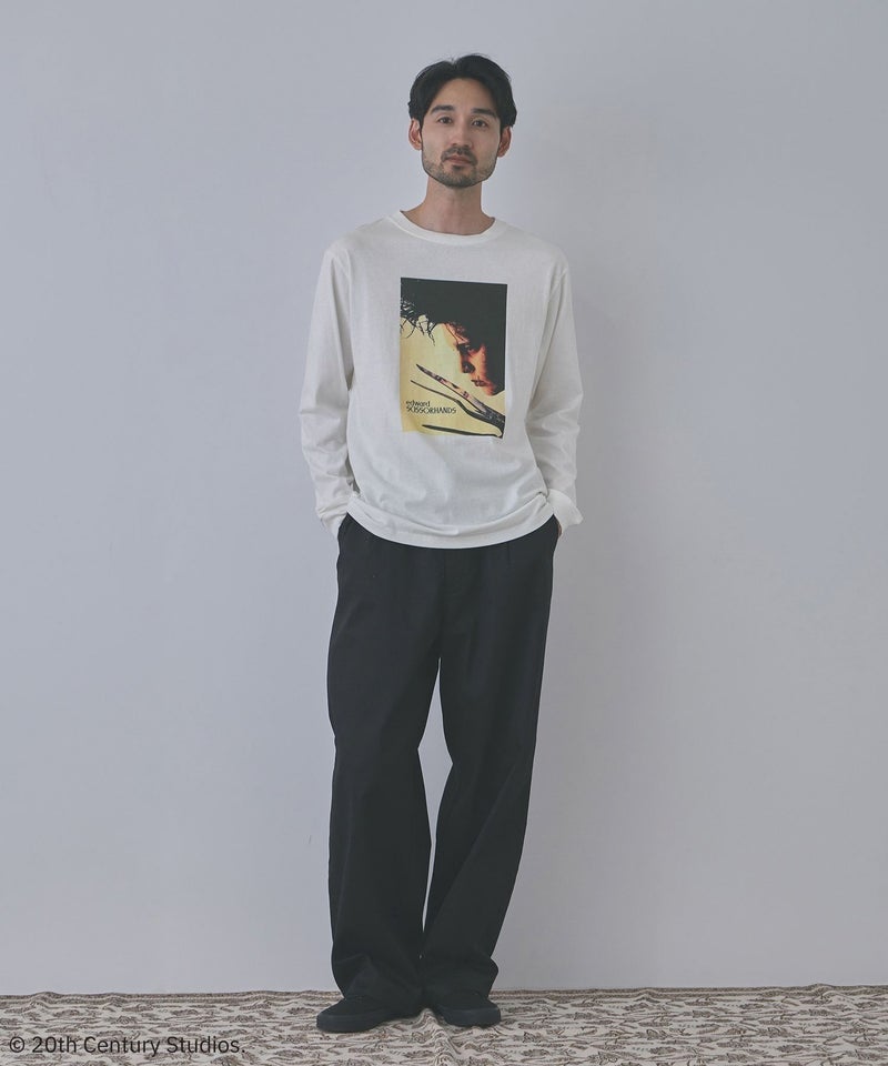 GOOD ROCK SPEED MOVIEグラフィック ヴィンテージライク長袖Tシャツ メンズ商品画像-24