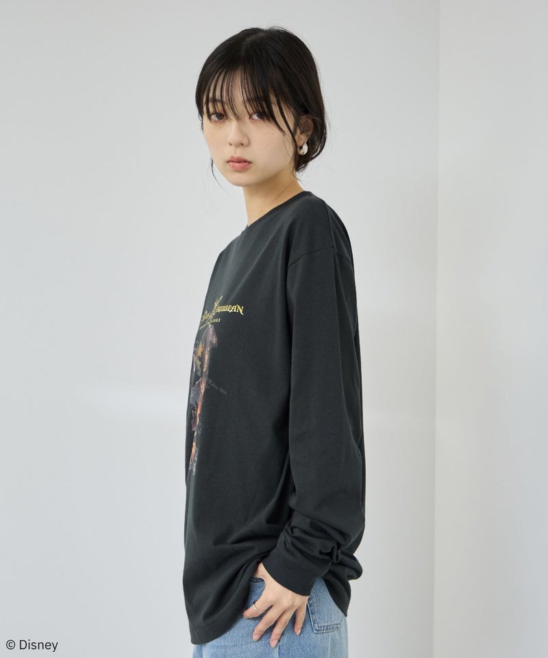 GOOD ROCK SPEED MOVIEグラフィック ヴィンテージライク長袖Tシャツ メンズ商品画像-27