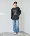 GOOD ROCK SPEED MOVIEグラフィック ヴィンテージライク長袖Tシャツ メンズ商品サムネイル-29