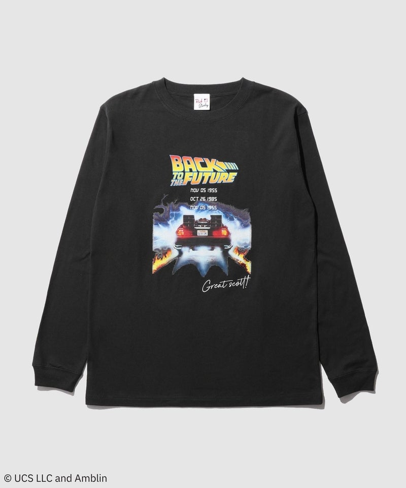 GOOD ROCK SPEED MOVIEグラフィック ヴィンテージライク長袖Tシャツ メンズ商品画像-32
