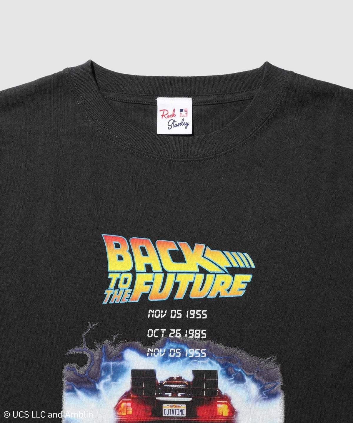 GOOD ROCK SPEED MOVIEグラフィック ヴィンテージライク長袖Tシャツ メンズ