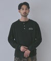 GENUINE Dickies  ワッフルヘンリーネック長袖Tシャツ メンズ商品サムネイル-14