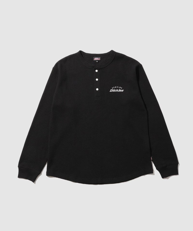 GENUINE Dickies ワッフルヘンリーネック長袖Tシャツ メンズ商品画像-17
