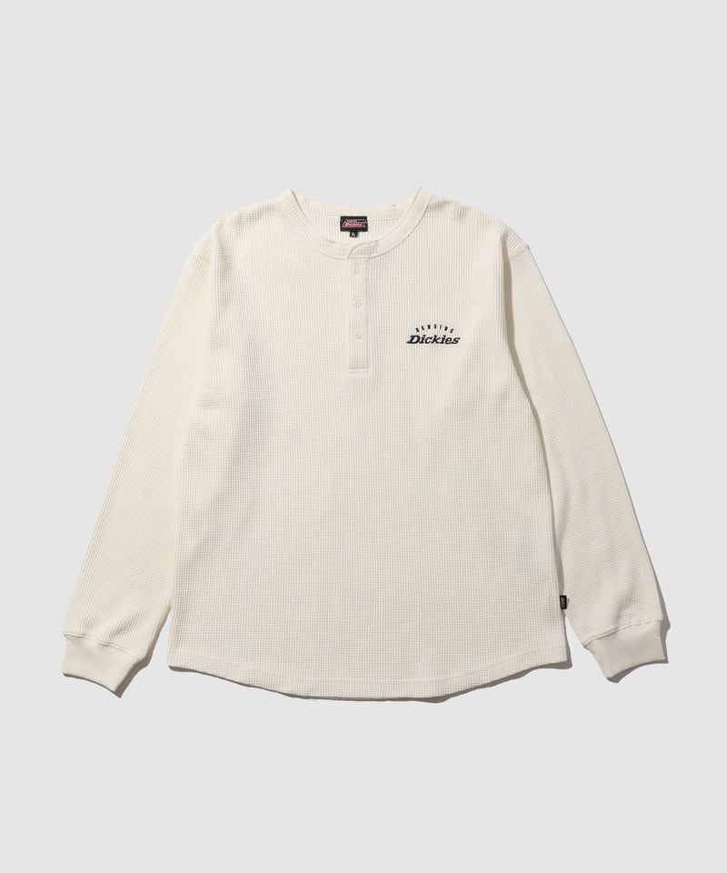 GENUINE Dickies ワッフルヘンリーネック長袖Tシャツ メンズ商品画像-18