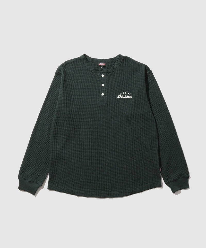 GENUINE Dickies ワッフルヘンリーネック長袖Tシャツ メンズ商品画像-19