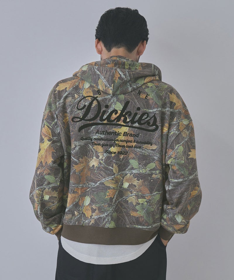 GENUINE Dickies ワンポイント刺しゅう 裏毛ジップパーカー メンズ商品画像-7