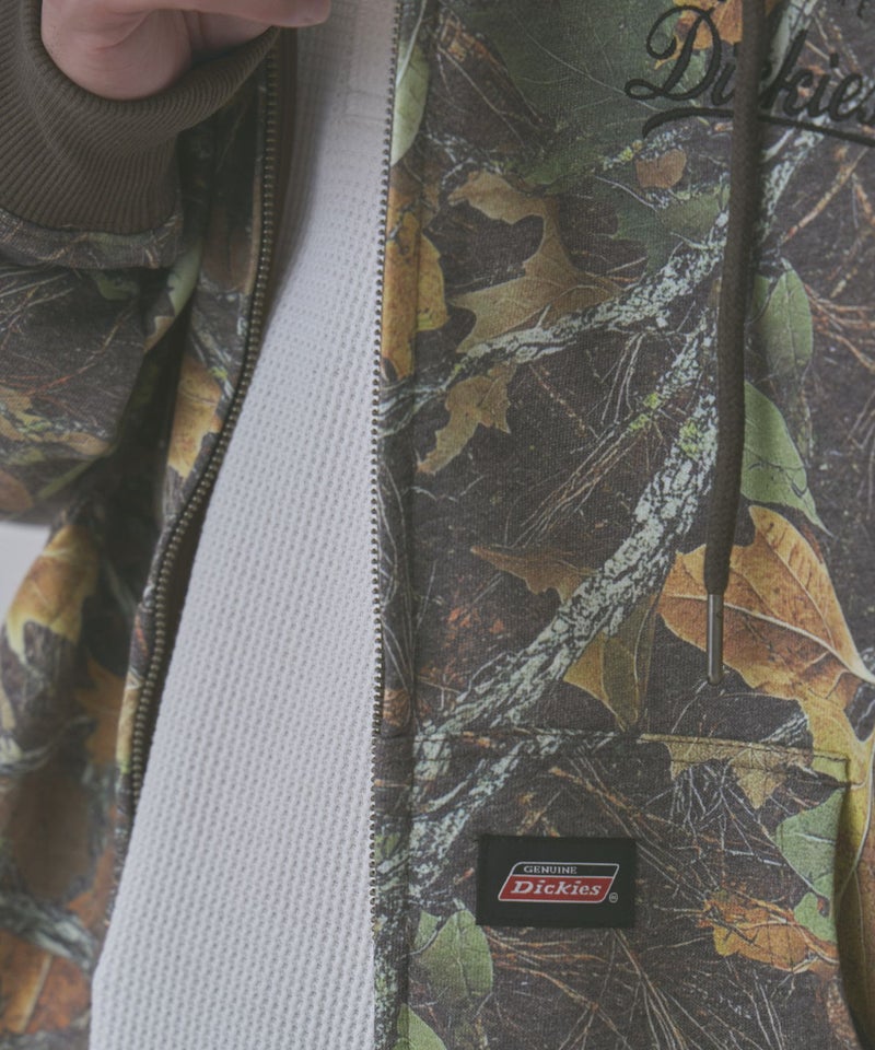 GENUINE Dickies ワンポイント刺しゅう 裏毛ジップパーカー メンズ商品画像-10