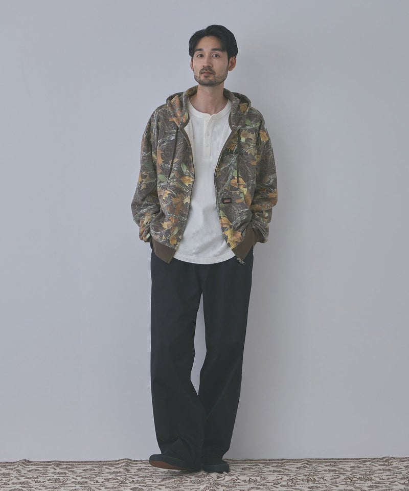 GENUINE Dickies  ワンポイント刺しゅう 裏毛ジップパーカー メンズ商品画像-11